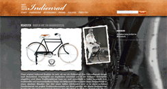 Desktop Screenshot of indienrad.de